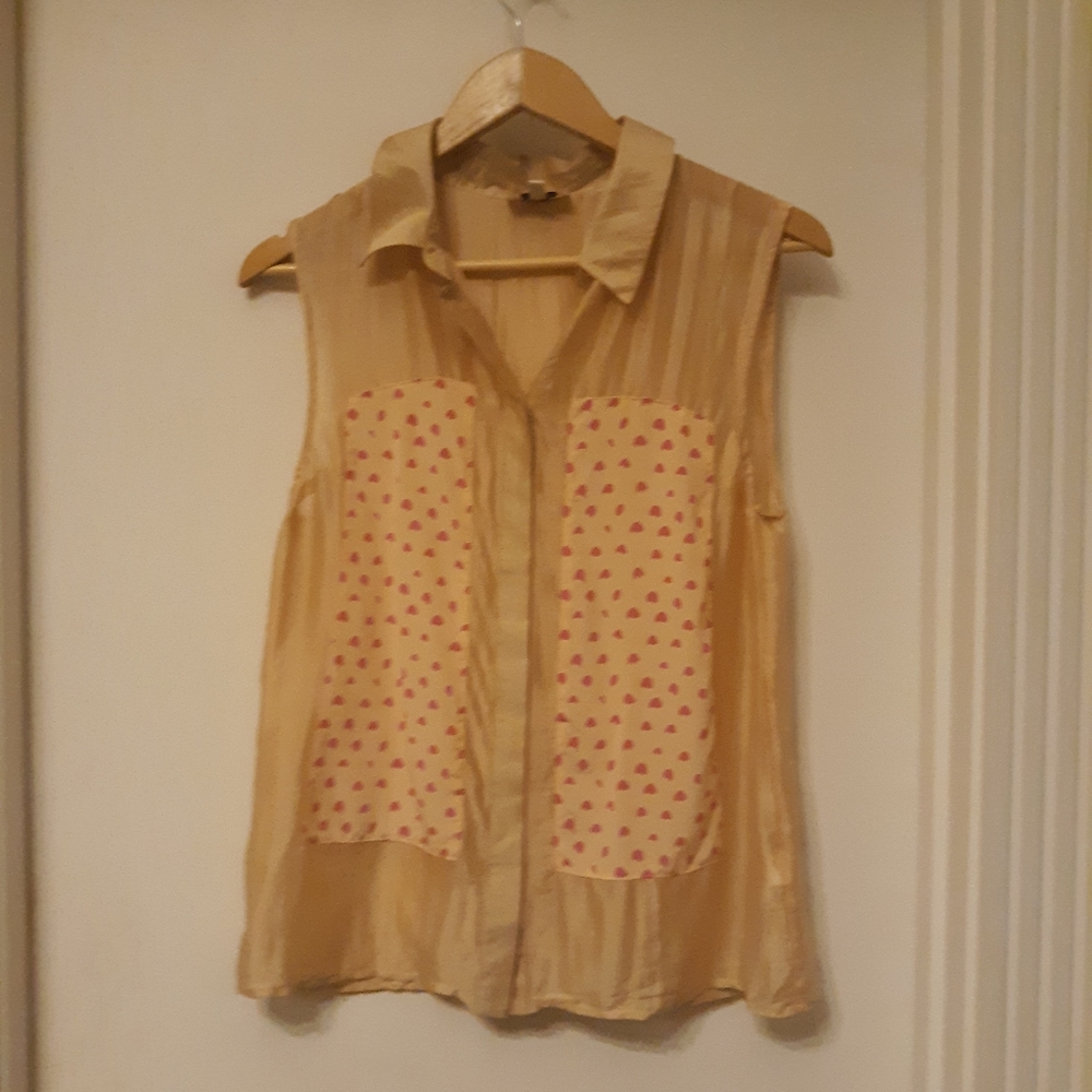 3/$30 NWOT Silk top